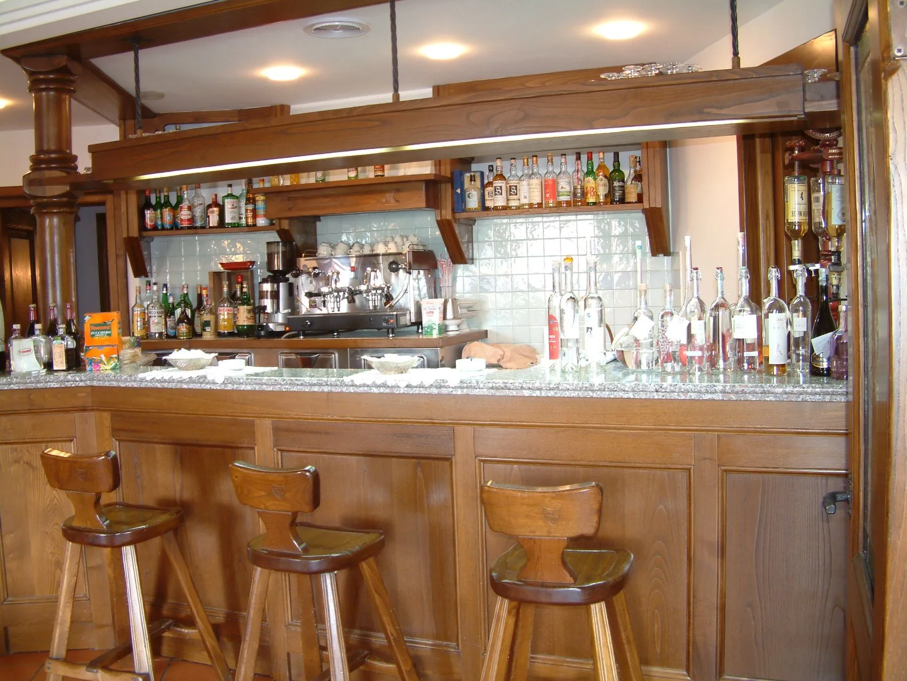 Il bar dell'hotel